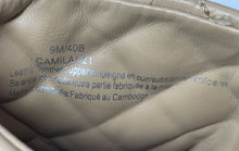 Load image into Gallery viewer, Karl Lagerfeld Womens Camila Beige Leather Espadrille Wedge Slide Sandals Sz 9M
