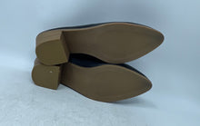Load image into Gallery viewer, Universal Thread Womens Tara Black Leather Slip-On Block Heel Mule Shoes Size 10
