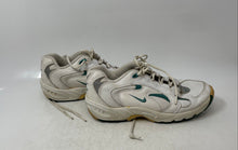 Load image into Gallery viewer, Nike Womens White Green Leather Lace-Up Low Top Sneaker Shoes Size 9
