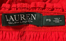 Load image into Gallery viewer, Lauren Ralph Lauren Womens Orange 3/4 Sleeve Off The Shoulder Blouse Top Size PS
