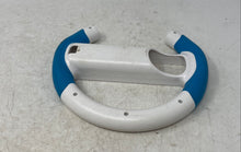 Load image into Gallery viewer, Nintendo Wii Blue White Steering Wheel Controller For Mario Kart Wii 3

