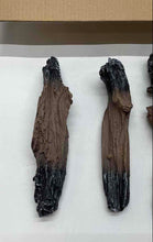 Load image into Gallery viewer, Lot Of 6 Pcs Resin Wooden Home Decor Brown Logs In Open Box
