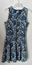 Load image into Gallery viewer, Michael Kors Womens Multicolor Paisley Print Back Zip Fit &amp; Flare Dress Size 10
