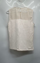Load image into Gallery viewer, Anne Klein Womens Beige Sleeveless Crew Neck Regular Fit Blouse Top Size M

