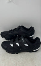 Load image into Gallery viewer, CyclingDeal Mens Black Hook And Loop 4 Bolt Road Cycling Shoes Size EUR 48
