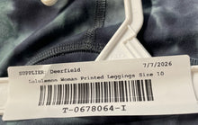 Load image into Gallery viewer, Lululemon Womens Align Multicolor Tie Dye High-Rise Cropped Leggings Size 10
