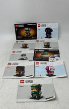 Load image into Gallery viewer, Lego Brickheadz Multicolor Manual &amp; Guide Book Lot Of 9 Pieces
