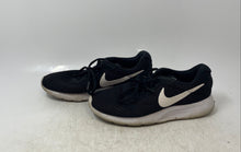 Load image into Gallery viewer, Nike Womens Tanjun 812655-011 Black Lace-Up Low Top Sneaker Shoes Size 6.5
