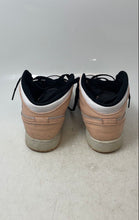 Load image into Gallery viewer, Nike Girls Air Jordan 1 Mid 554725-133 White Black Pink Sneaker Shoes Size 7Y
