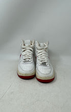 Load image into Gallery viewer, Nike Womens Air Force 1 High Sculpt DC3590-100 White Red Sneaker Shoes Size 6.5
