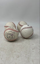 Load image into Gallery viewer, Lot Of 4 Pcs Assorted Mixed Variety White Official League Baseball Balls

