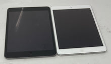 Load image into Gallery viewer, Lot Of 2 Pcs Apple iPad Mini 2 A1489 Multicolor iOS Tablets Not Tested For Parts
