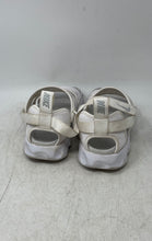 Load image into Gallery viewer, Nike Womens Owaysis CK9283-100 White Open Toe Hook &amp; Loop Sport Sandals Size 8
