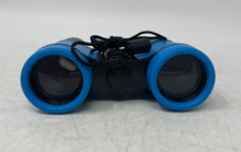 Load image into Gallery viewer, Unbranded Blue Black 4x30 Compact Foldable Binoculars With Neck Strap And Case
