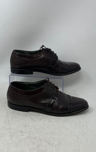 Load image into Gallery viewer, Bruno Falcony Mens Brown Leather Round Toe Lace-Up Oxford Dress Shoes Size 7A
