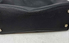 Load image into Gallery viewer, Michael Kors Womens Raven Black Leather Inner Pocket Shoulder Tote Handbag
