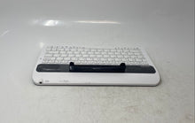 Load image into Gallery viewer, Samsung ECR-K10AWE White Galaxy Tab Wireless Computer Keyboard Not Tested
