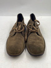Load image into Gallery viewer, Authentic John Varvatos Mens Brown Suede Round Toe Lace-Up Chukka Boots Sz 8.5M

