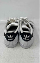 Load image into Gallery viewer, Adidas Kids Superstar White Black Low Top Lace-Up Sneaker Shoes Size 5.5
