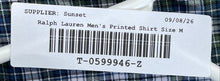Load image into Gallery viewer, Polo By Ralph Lauren Mens Multicolor Printed Short Sleeve Button-Up Shirt Size M

