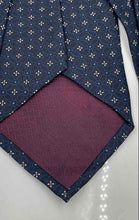 Load image into Gallery viewer, Christian Dior Monsieur Mens Blue Printed Adjustable Designer Tie

