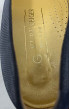 Load image into Gallery viewer, Kurt Geiger Womens Navy Blue Leather Square Toe Slip-On Pump Heels Size EU 37.5

