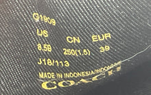 Load image into Gallery viewer, Coach Womens C115 G1909 Gray Signature Print Slip-On Sneaker Shoes Size 8.5B
