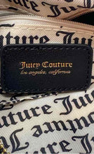 Load image into Gallery viewer, Juicy Couture Womens Black Leather Inner Pocket Double Handle Satchel Handbag
