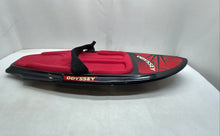 Load image into Gallery viewer, Odyssey Hydroslide Red And Black Water Sports Kneeboard With Knee Strap

