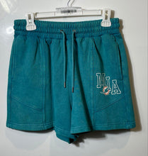 Load image into Gallery viewer, Wear By Erin Andrews Mens Green Miami Dolphins Activewear NFL Short Size S/P
