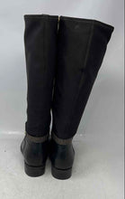 Load image into Gallery viewer, Michael Kors Womens Finley Black Brown Leather Tall Riding Boots Size 7.5M
