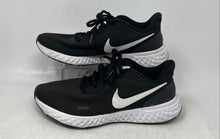 Load image into Gallery viewer, Nike Womens Revolution 5 Black Lace-Up Low Top Running Shoes Size 8.5
