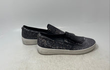 Load image into Gallery viewer, Michael Kors Womens Keaton Black Glitter Round Toe Slip-On Sneaker Shoes Size 9
