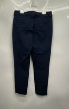 Load image into Gallery viewer, Old Navy Womens Blue Flat Front Regular Fit Never Fade Pixie Ankle Pants Size 6
