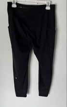 Load image into Gallery viewer, Lululemon Womens Black Elastic Waist Skinny Leg Ankle Leggings Size 10
