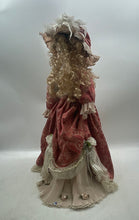 Load image into Gallery viewer, Victorian Curly Blonde Hair Porcelain Doll Collection With Display Stand
