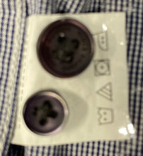 Load image into Gallery viewer, Vince Camuto Mens Blue Printed Long Sleeve Collared Button-Up Shirt Size Large
