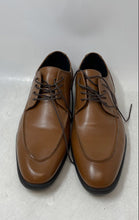 Load image into Gallery viewer, Nordstrom Rack Mens Brown Leather Lace-Up Almond Toe Derby Dress Shoes Size 8M
