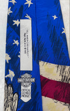 Load image into Gallery viewer, Harley-Davidson X Ralph Marlin Mens Multicolor Motorcycle Designer Tie
