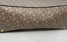 Load image into Gallery viewer, DKNY Womens Brown Inner Pockets Double Handle Bottom Studs Tote Handbag With Tag
