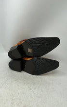 Load image into Gallery viewer, Alberto Fellini Mens Brown Snip Toe Side-Zip Ankle Western Boots Size 7.5
