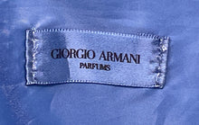Load image into Gallery viewer, Giorgio Armani Parfums Womens Blue Inner Pockets Double Handle Tote Handbag
