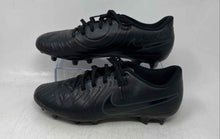 Load image into Gallery viewer, Nike Mens Tiempo Legend 10 Club DV4344-002 Black Lace-Up Soccer Cleats Size 7.5
