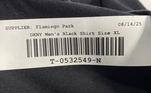 Load image into Gallery viewer, DKNY Mens Black Short Sleeve Crew Neck Graphic Pullover T-Shirt Size XL

