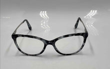 Load image into Gallery viewer, Authentic Dolce &amp; Gabbana Women's Black Gray Mottled Tortoise Glasses
