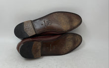 Load image into Gallery viewer, Gino Rossi Mens Brown Leather Slip-On Penny Loafer Dress Shoes Size 9M

