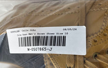 Load image into Gallery viewer, Cole Haan Mens Cooper SQ C11502 Brown Wingtip Derby Dress Shoes Size 10M
