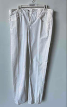 Load image into Gallery viewer, Express Jeans Mens White Cotton Pockets Straight Leg Jeans Size 32x34
