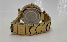 Load image into Gallery viewer, Authentic Invicta Wildflower Lady Gold Tone Bezel With Crystal Accents Watch
