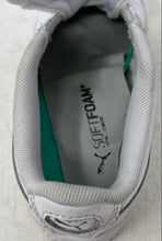 Load image into Gallery viewer, Puma Kids Carina 370678-11 White Black Low Top Sneaker Shoes Size 1C No Laces
